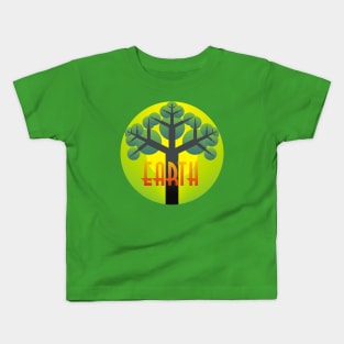 Earth Tree Kids T-Shirt